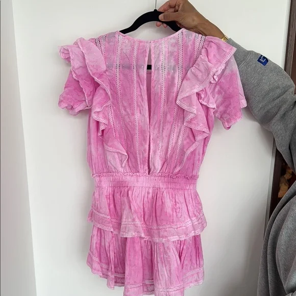 Pink Ruffled Dress - Picture 3 of 6